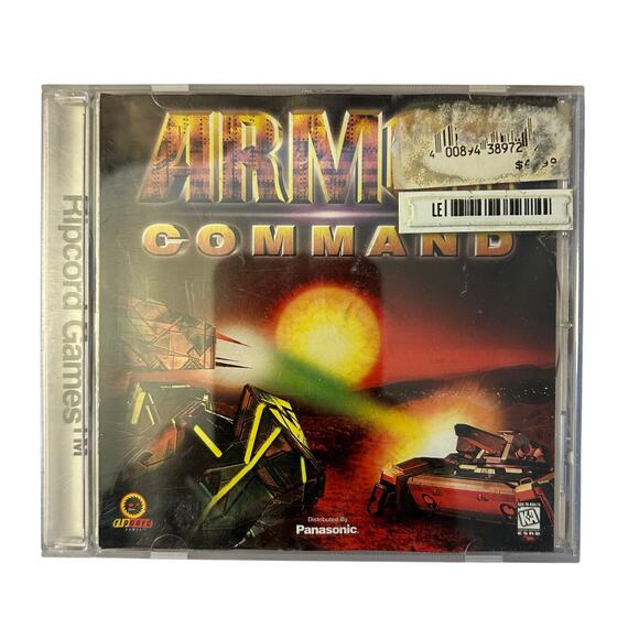 VTG Armour Command (PC 1998) Windows Video Game Strategy Ripcord Classic - Picture 1 of 5